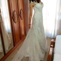 Abito da sposa o cerimonia nuovo con cartellino