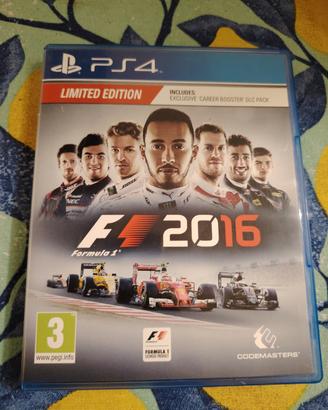 F1 2016 limited edition ps4