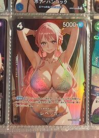Rebecca one piece custom card