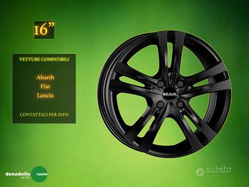 Cerchi in Lega 16" Abarth, Fiat, Lancia