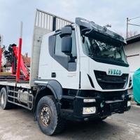 Iveco trakker ad380t45 6x4 legname gru epsilon