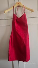 Vestito rosso stretch