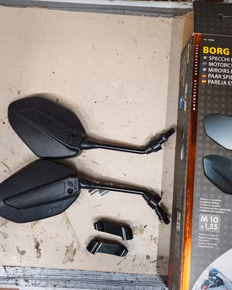 Coppia specchi retrovisori Moto Lampa