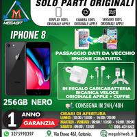 Iphone 8 256gb nero - totalmente originale