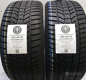 2 GOMME 225 40 18 SAVA A64946
