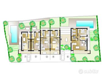 Villa a schiera - Puegnago sul Garda
