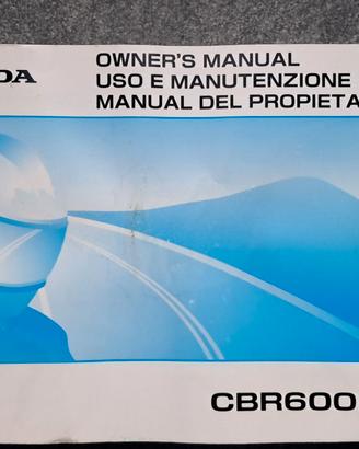 Manuali utente CBR600RR (2005-2006)
