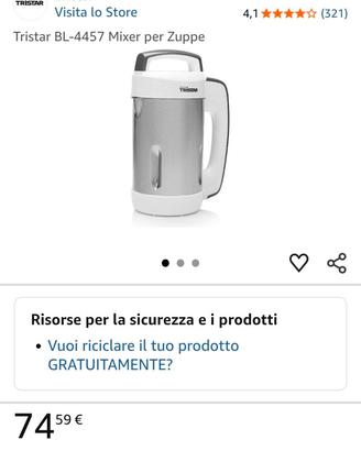 Mixer per zuppe