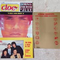 Rivista Cioè anno 1990 + agenda oroscopo 1990
