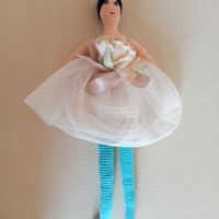 Bambole fatto a mano all'uncinetto 100% Cotone