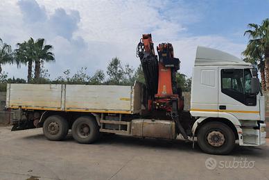 IVECO MAGIRUS 190E42 ANNO + GRU PALFINGER 44002