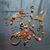 Lotto Bigiotteria Vintage Collane Anelli Spille Br