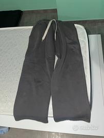 pantaloni  tuta grigio scuro cianoticmade in italy