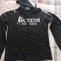 Felpa nera BOXEUR DES RUES