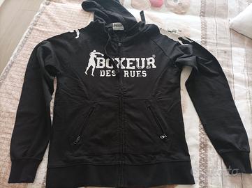Felpa nera BOXEUR DES RUES