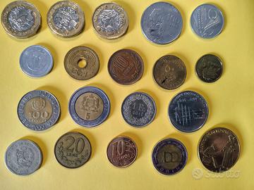 Lotto Monete Rare Lire Yen Fiorini Piastres Dirham