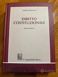 Libro Diritto Costituzionale di Andrea Pisaneschi