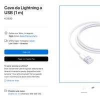 cavi iphone lighting-usb