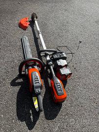 Husqvarna tagliasiepi + decespugliatore