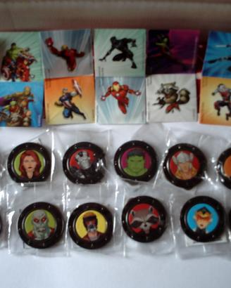 Monete Marvel Avengers&Guardiani Galassia Wonder B