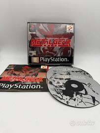 Metal Gear Solid PAL ITA con manuale