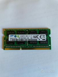 RAM 4GB SAMSUNG DDR3 12800S 1600MHz