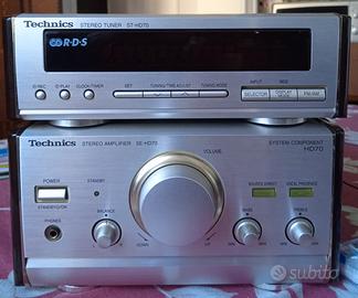 Amplificatore Technics con Tuner/controller