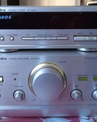 Amplificatore Technics con Tuner/controller