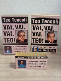 Teo Teocoli – Cofanetto VHS + Libro Mondadori