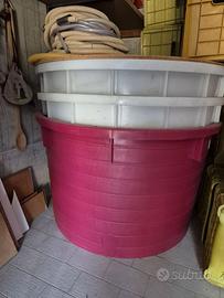 Mastello tino in plastica alimentare 1000 litri 