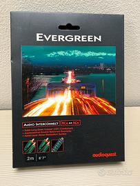 AudioQuest Evergreen RCA-RCA 2m – NUOVO #1