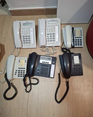 PANASONIC centralina TEA e telefoni mod KX-T7730