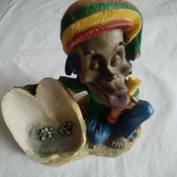 Statuetta Rasta Vintage per supporto telecomando o