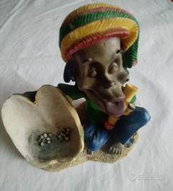 Statuetta Rasta Vintage per supporto telecomando o