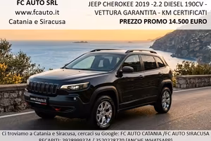 Jeep Cherokee 2.2 190CV Limited 2019 - FULL OPTION