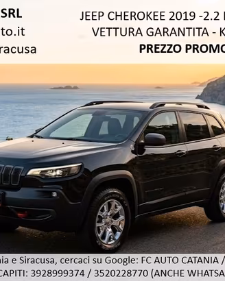 Jeep Cherokee 2.2 190CV Limited 2019 - FULL OPTION