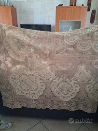 Coperta Burano e Lino con pigne Uva