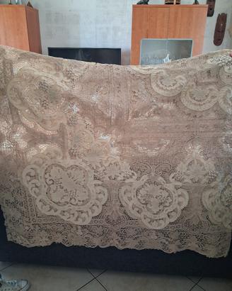 Coperta Burano e Lino con pigne Uva