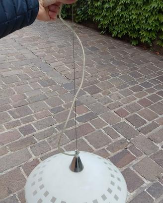 Lampadario in vetro