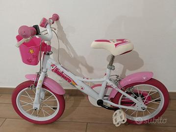 bicicletta bimba 14" unicorn