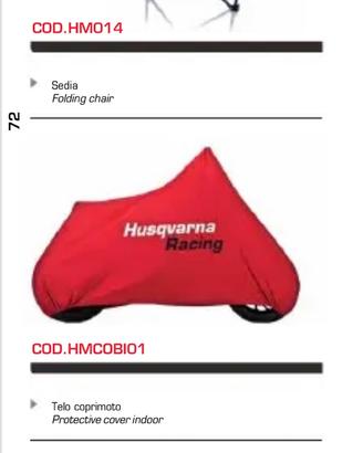 Telo moto ufficiale Husqvarna