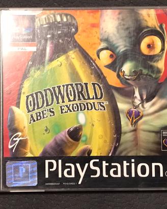 Oddworld abe's exoddus PlayStation
