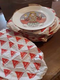 Set 8 piatti Buon Ricordo Autogrill Dorno