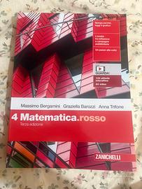 Libro Matematica.rosso 4 (Bergamini Zanichelli)