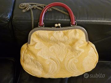 Borsa artigianale in stoffa stile vintage
