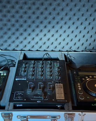 Consolle dj completa