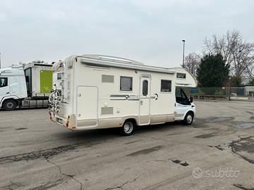 Camper X go family 105 letti castello in coda