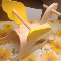 cavallo in legno plantoys
