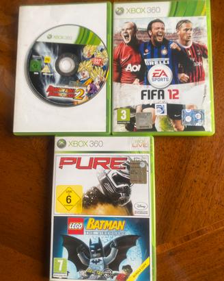 Lotto giochi XBOX 360