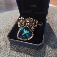 Ciondolo blu "il cuore dell'oceano" di Titanic